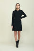 Katie-Reversible Tie Neck Dress